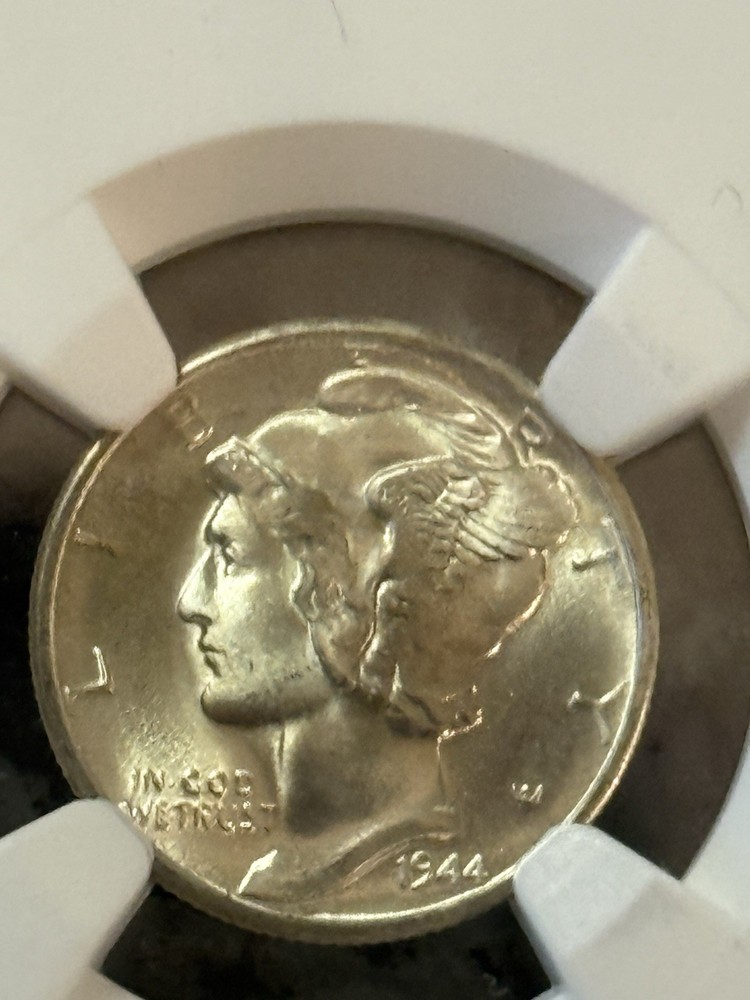 1944-D 10C Mercury Dime NGC MS67