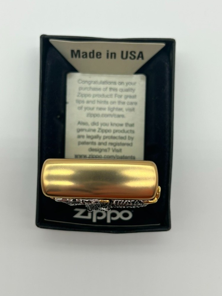 Zippo Lighter Flying Dragon Genuine Windproof - Unfired