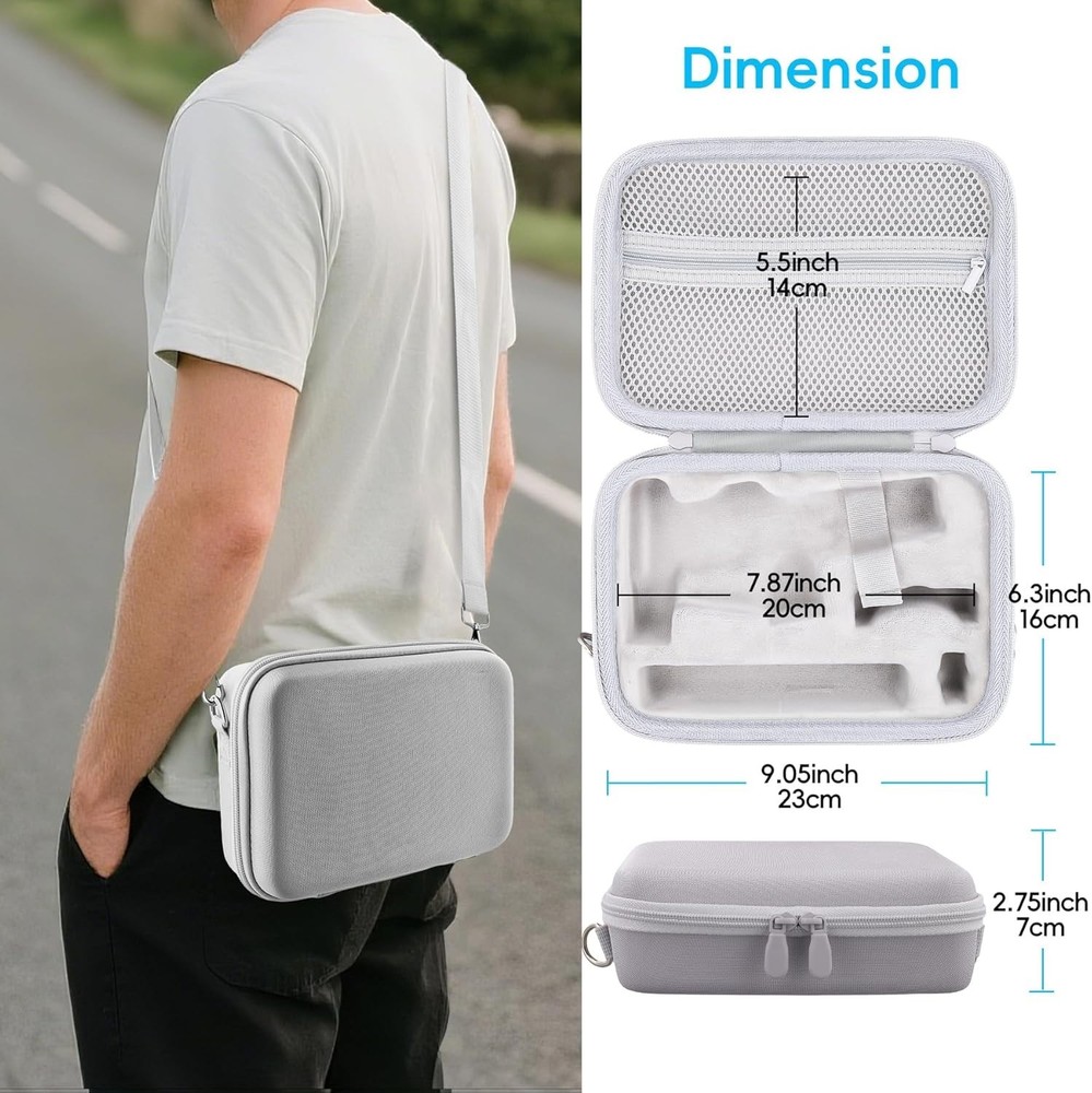 Hard Shell Case for DJI OM Mobile 7P Gimbal & Accessories