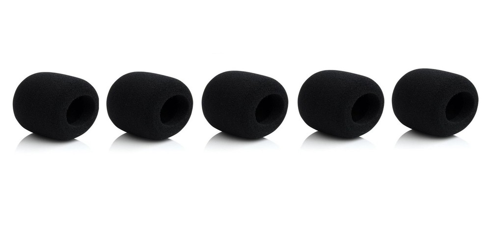 5 Pack A58WS Microphone Windscreen Cover Replacement for Shure SM58 Wireless