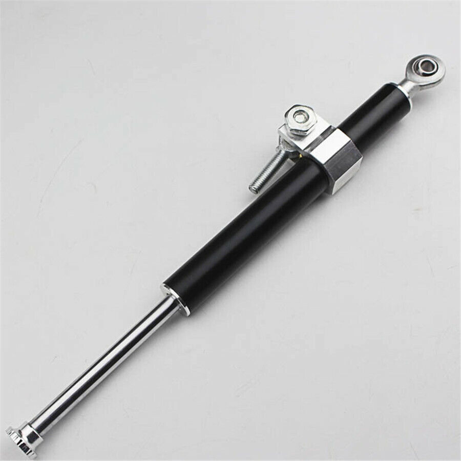330mm Adjustable Motorcycle Universal Aluminum Steering Damper Stabilizer Linear