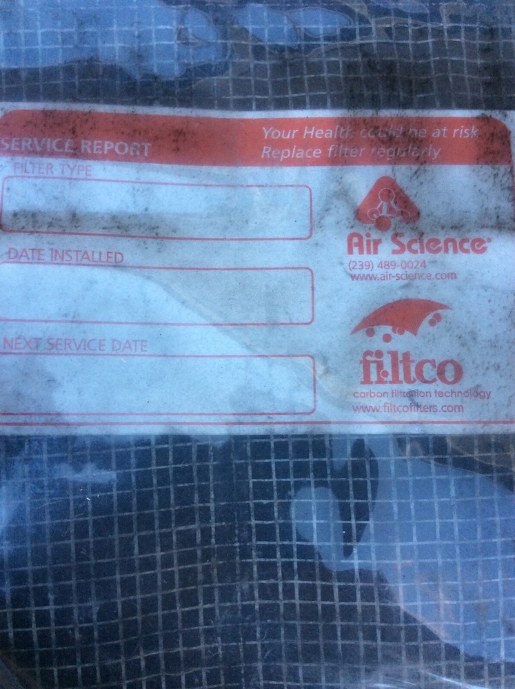 Filtco Filters ASTS-015 Purair Basic Carbon Filter For Acids