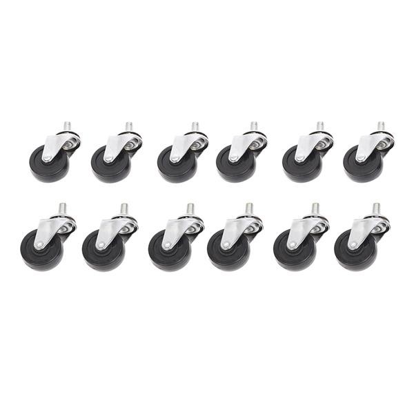 3pcs Snow Mobile Dolly Black