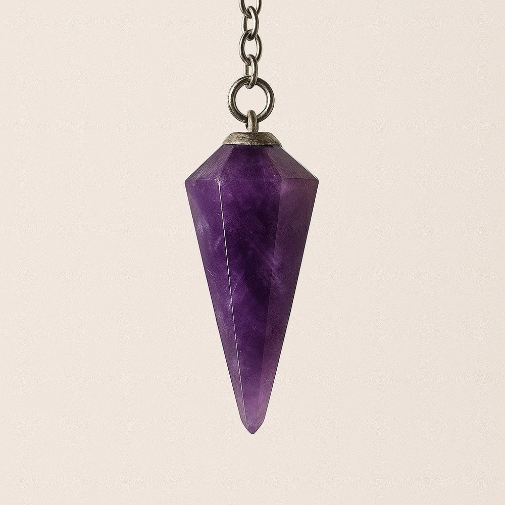 Crystal Pendulum & Board Divination Set – Real Stone, Unique, Gift, New