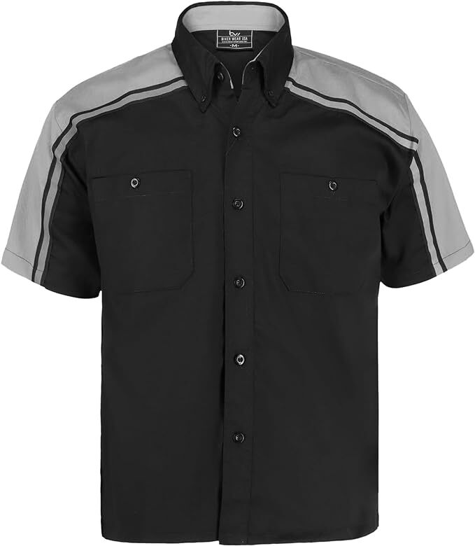 Men's Mechanical Industrial Work Shirt with Reflective Lining
