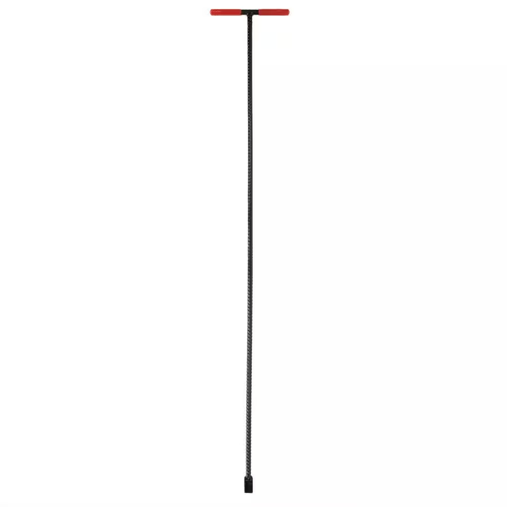 5 Ft. Solid Steel Water Meter Valve Key with Grips
