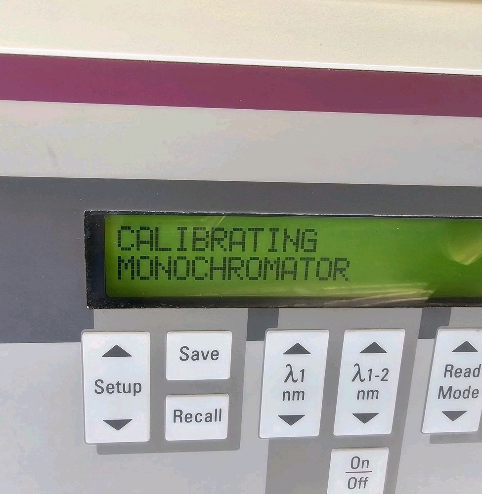 Molecular Devices SpectraMax 340PC 384 Plate Reader~ Fatal Error