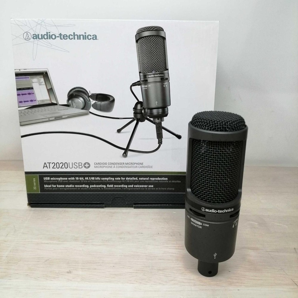 AUDIO-TECHNICA USB Condenser Microphone AT2020USB+ Used