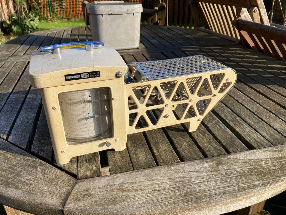 VINTAGE CASELLA  THERMOHYGROGRAPH as shown