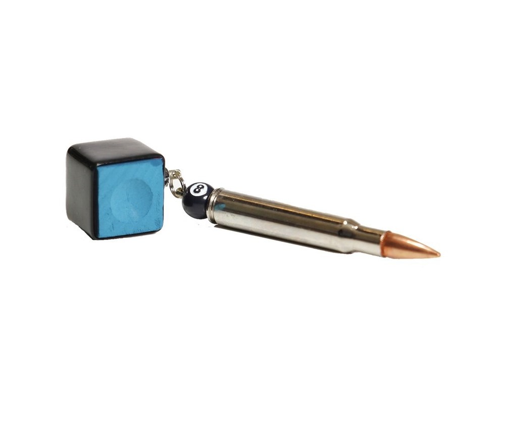 Chalk Box Bullet Pool Stick Pocket Chalker