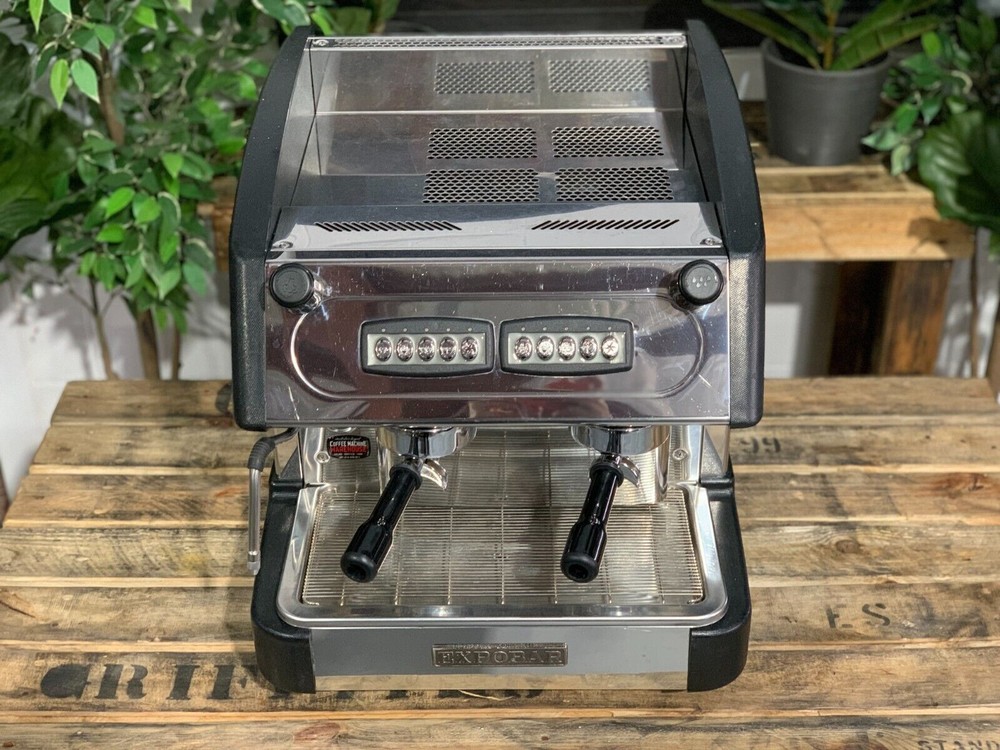 EXPOBAR ELEGANCE COMPACT 2 GROUP STAINLESS STEEL