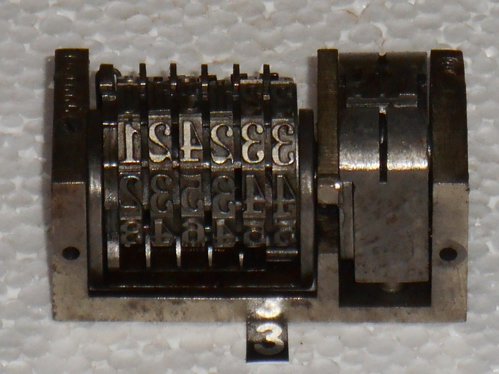 BOSTON Letterpress Numbering machine | 3
