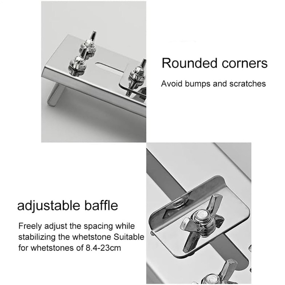 Stainless Steel Knife Sharpener Adjustable Sharp Stones Grinder