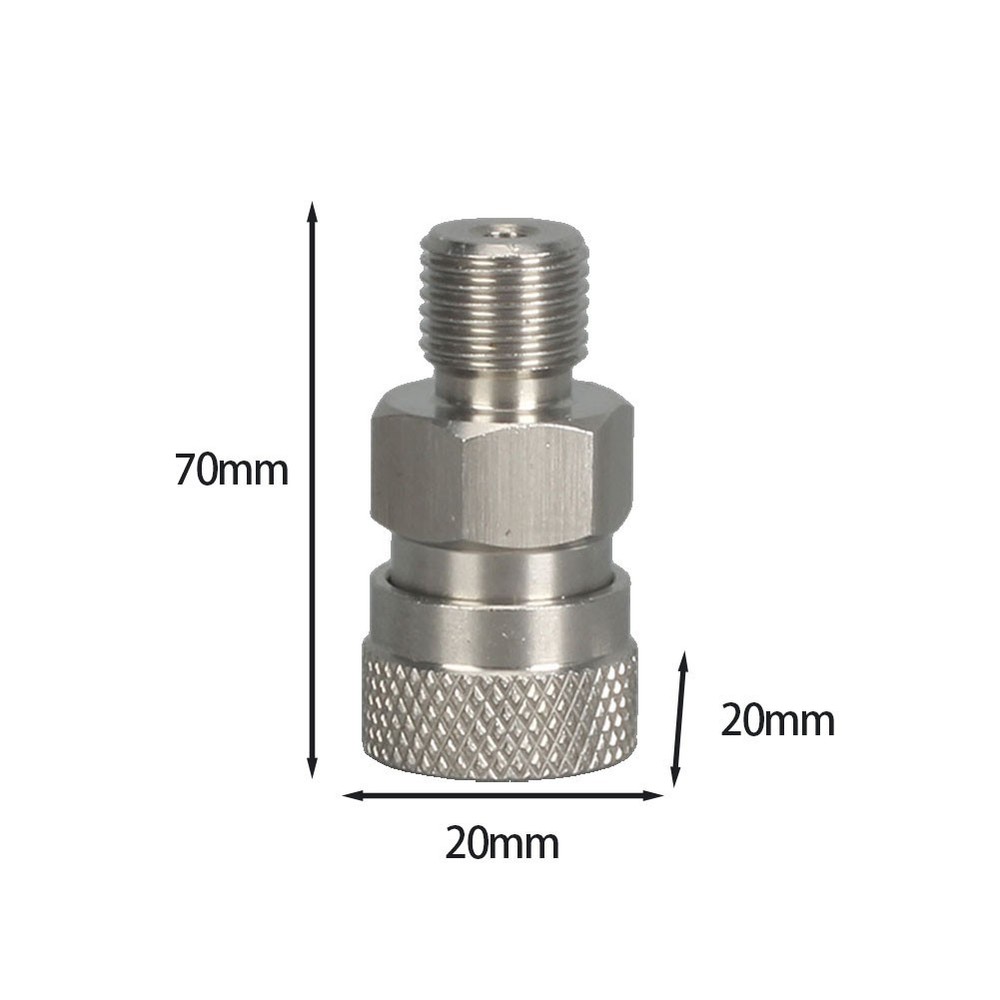 Seamless Compatibility with M10*1 Threaded Quick Connect Female Adaptor