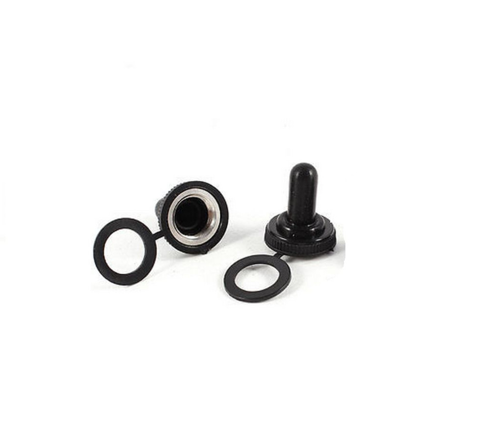 4 Pack Toggle Switch Waterproof Rubber Cover Water Proof Boot Cap M12X0.75 E35