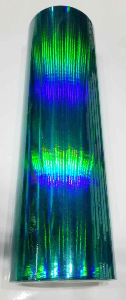 Teal Rainbow Oil Slick Vinyl 24" x 10 ft