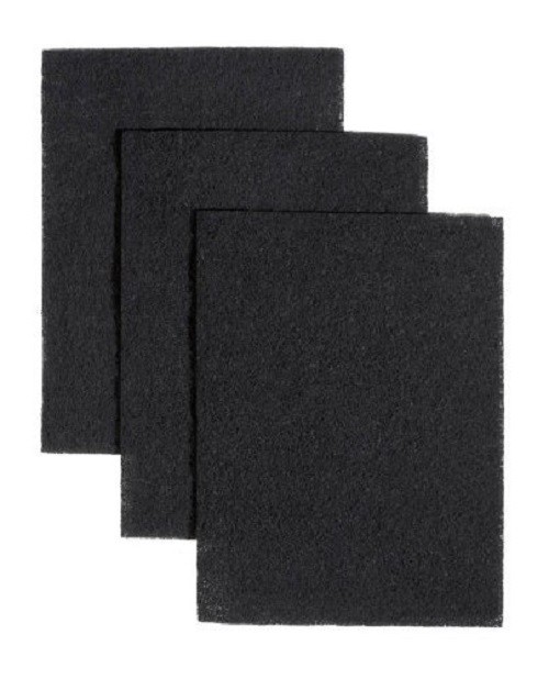 (3-PACK) Compatible With Broan BP58 Charcoal Carbon Range Hood Filter Pads Kit