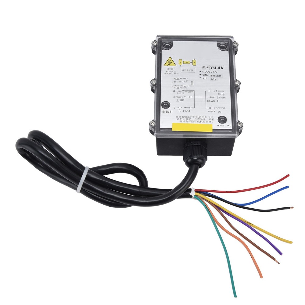 Industrial Remote Control Switch Transmitter Kit Single Handle For Electric