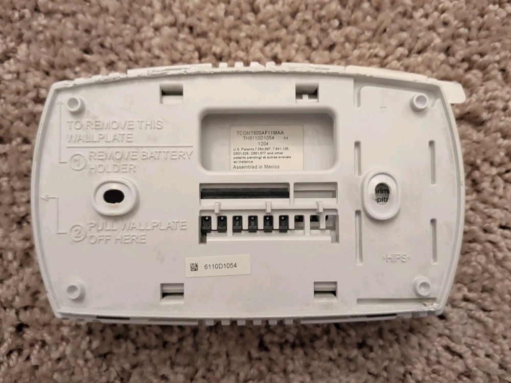 TRANE TCONT600AF11MAA Heating/Cooling Programmable Thermostat
