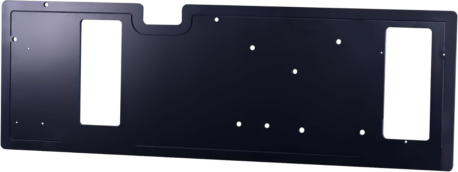 Amplifier Rack/Plate/Board For 2019-2024 GM Truck Silverado Sierra (1/2 PVC)