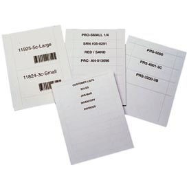 3" x 8" Laser Insert Sheets Letter - Pref. 150/Pk