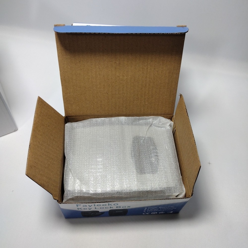 2 PACK Key Lock Box Wall Mounted, 5 Keys Capacity, Key Safe Security Storage