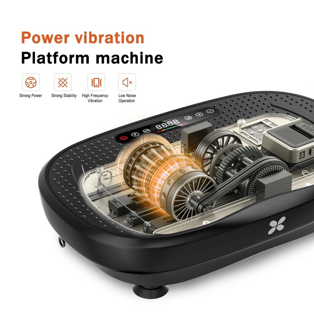 Vibration Plate Exercise Machine, Vibration Plate Platform for Lymphatic Drai...