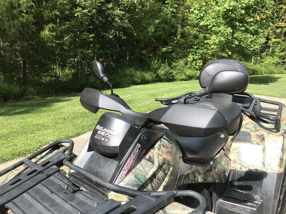 ATV Universal Rear View Side Mirrors With 7/8" Handlebar Mount For Honda Yamaha