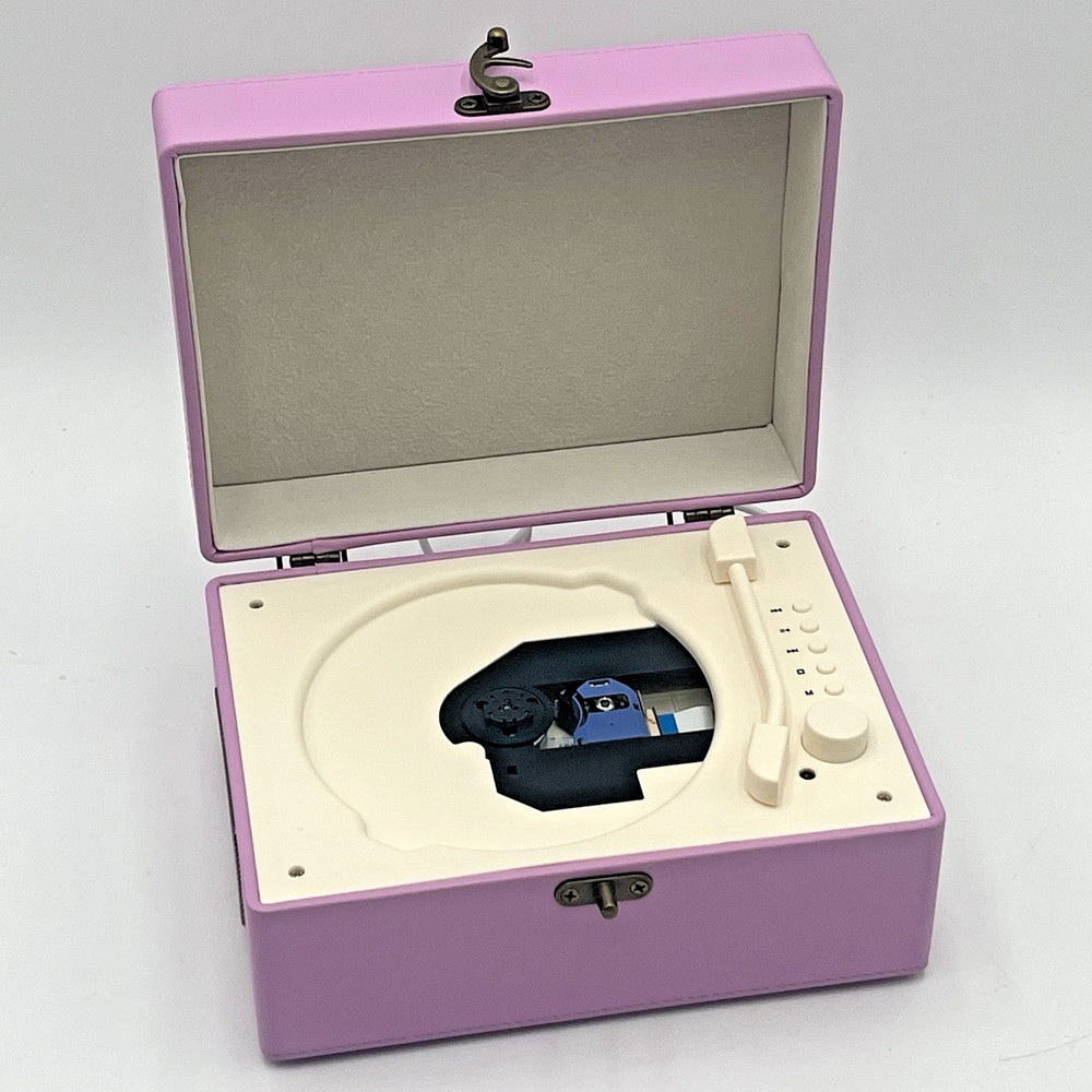 CD Player Portable Bluetooth, Pink Retro CD Player Tested Worrks