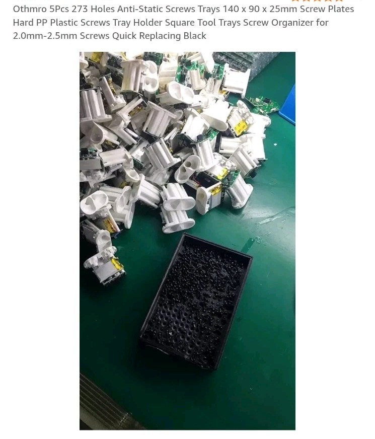 Antistatic Screw Tray