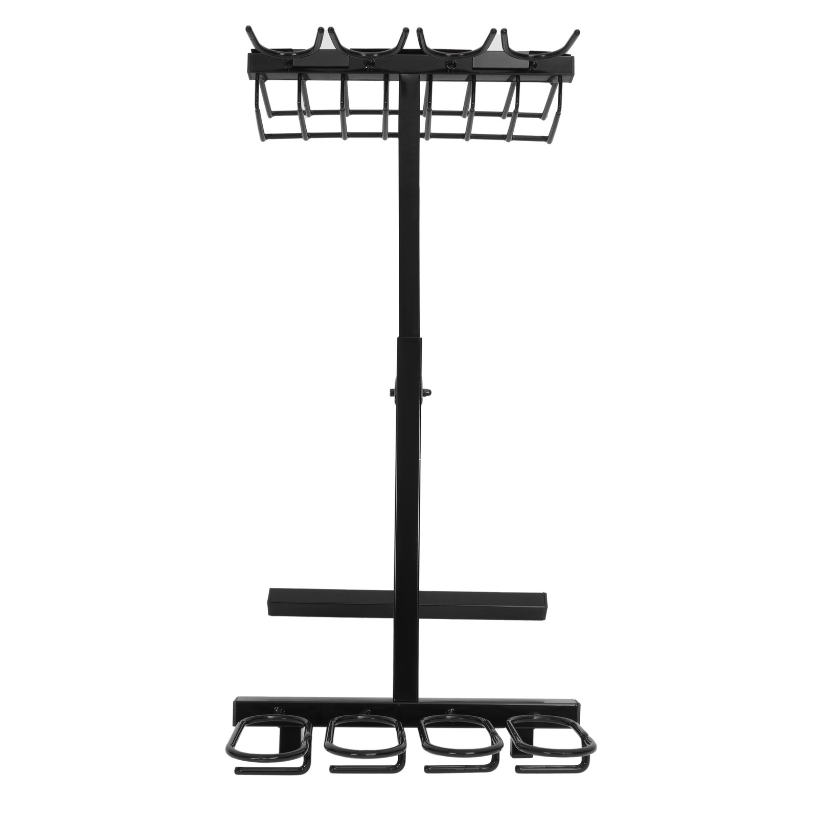 Folding Gun Rack Freestanding Rifle Pistol Storage Rack Stand For Shooting Range