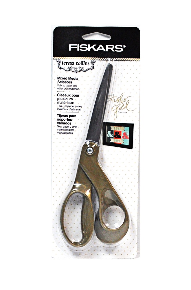 Fiskars Studio Gold by Teresa Collins Scissors