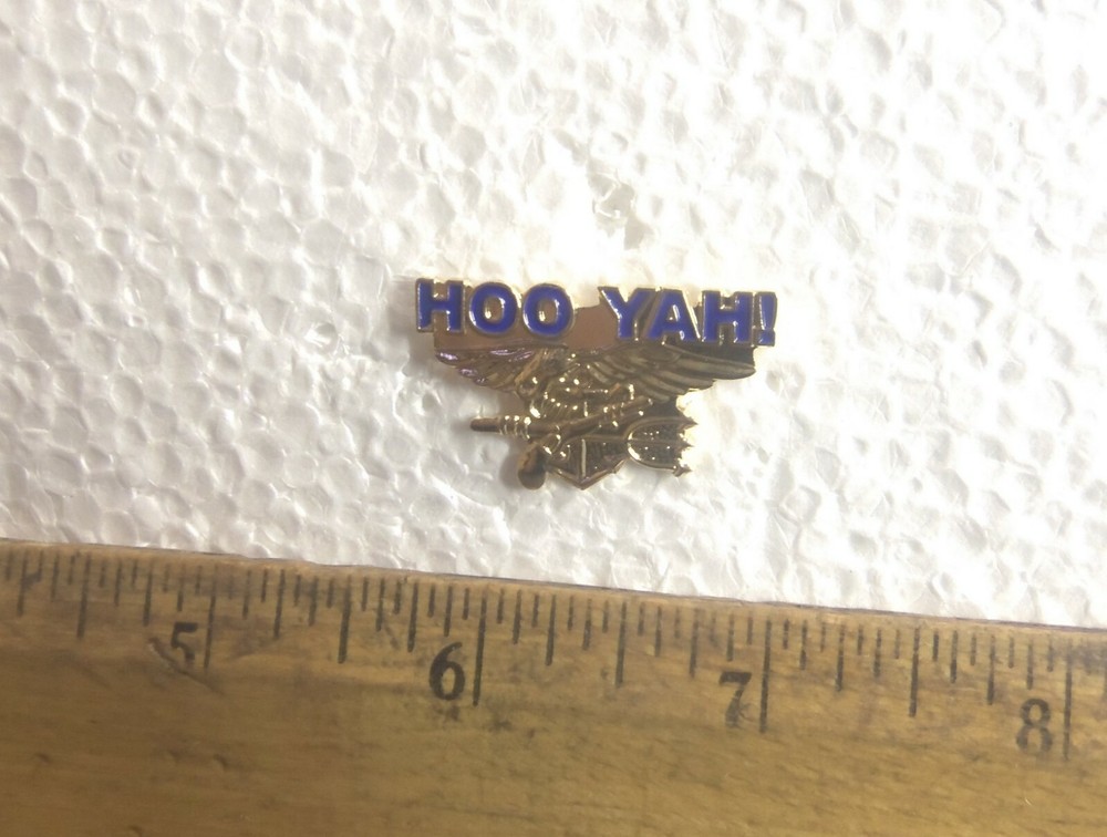 US Navy - Seals Trident with HOO YAH! Pin