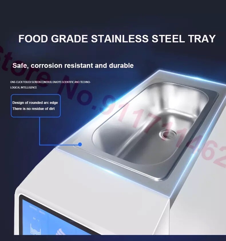 Soft Ice Cream Machine 22L/H Vertical Ice Cream Maker