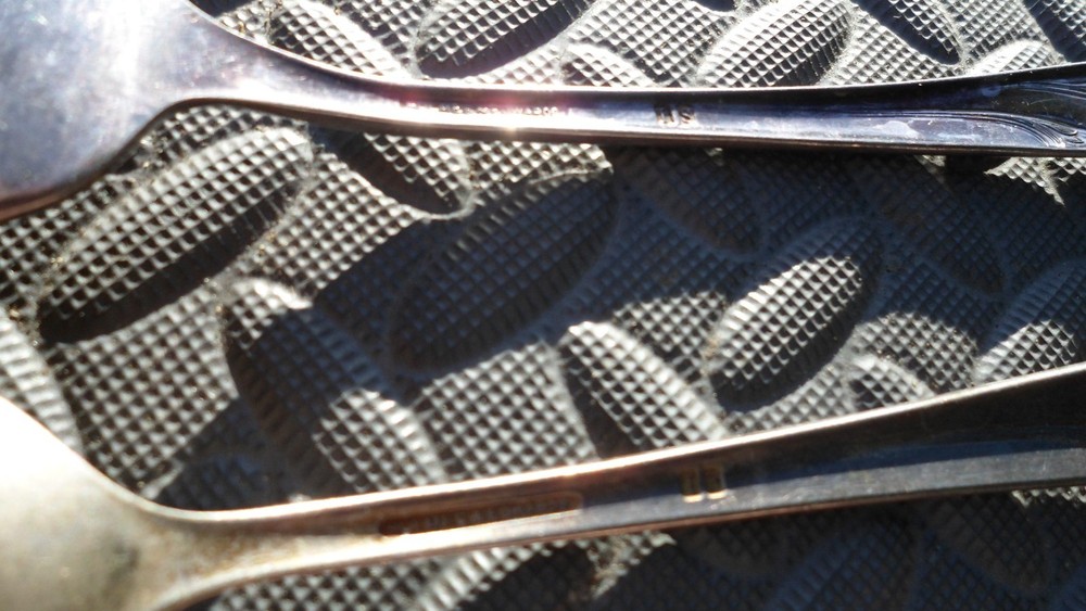 Holmes & Edwards Silverplate Serving Salad Fork And Spoon