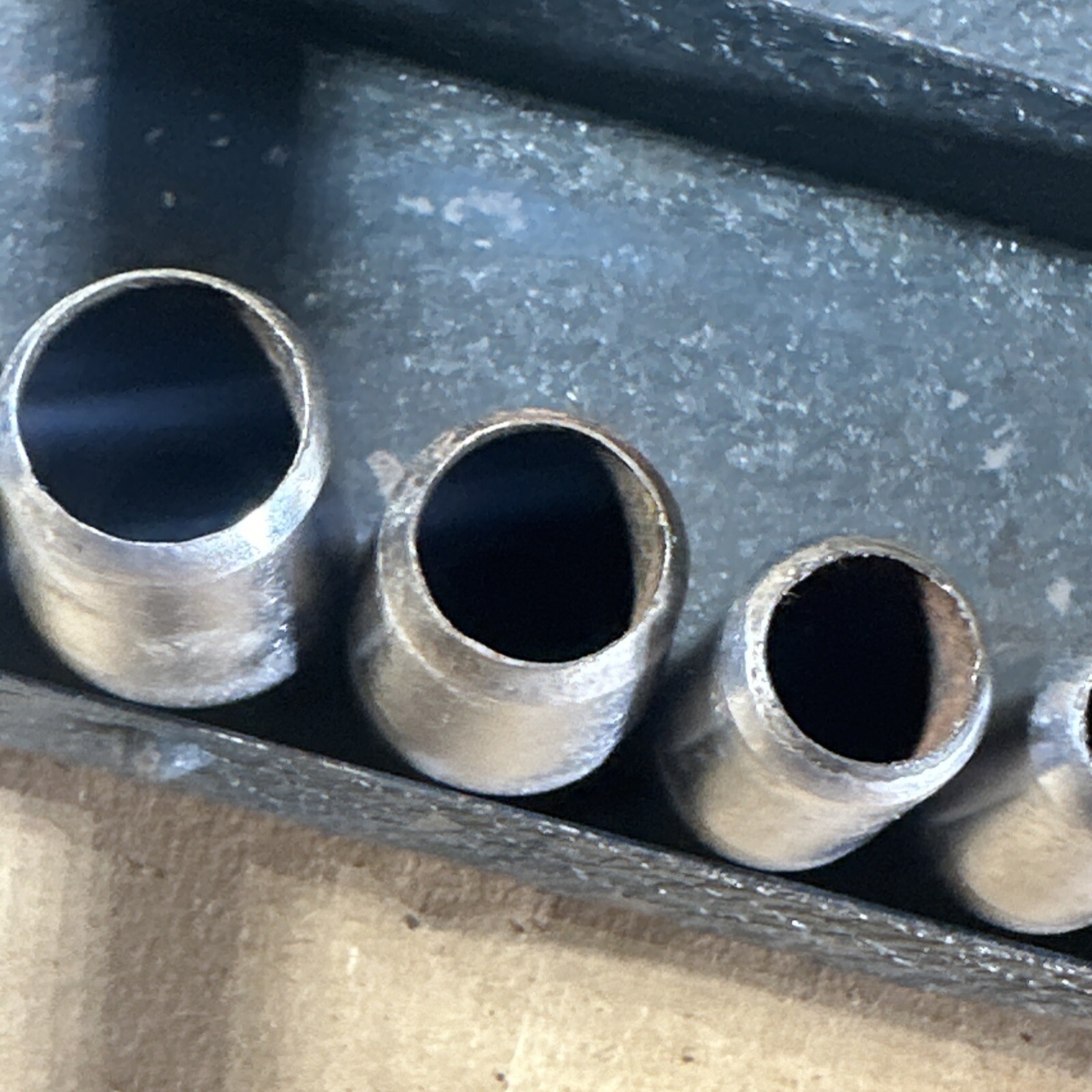 OTC Owatonna Tool No. 813 Gasket Cutting Driver Set W/ Metal Box Made in USA