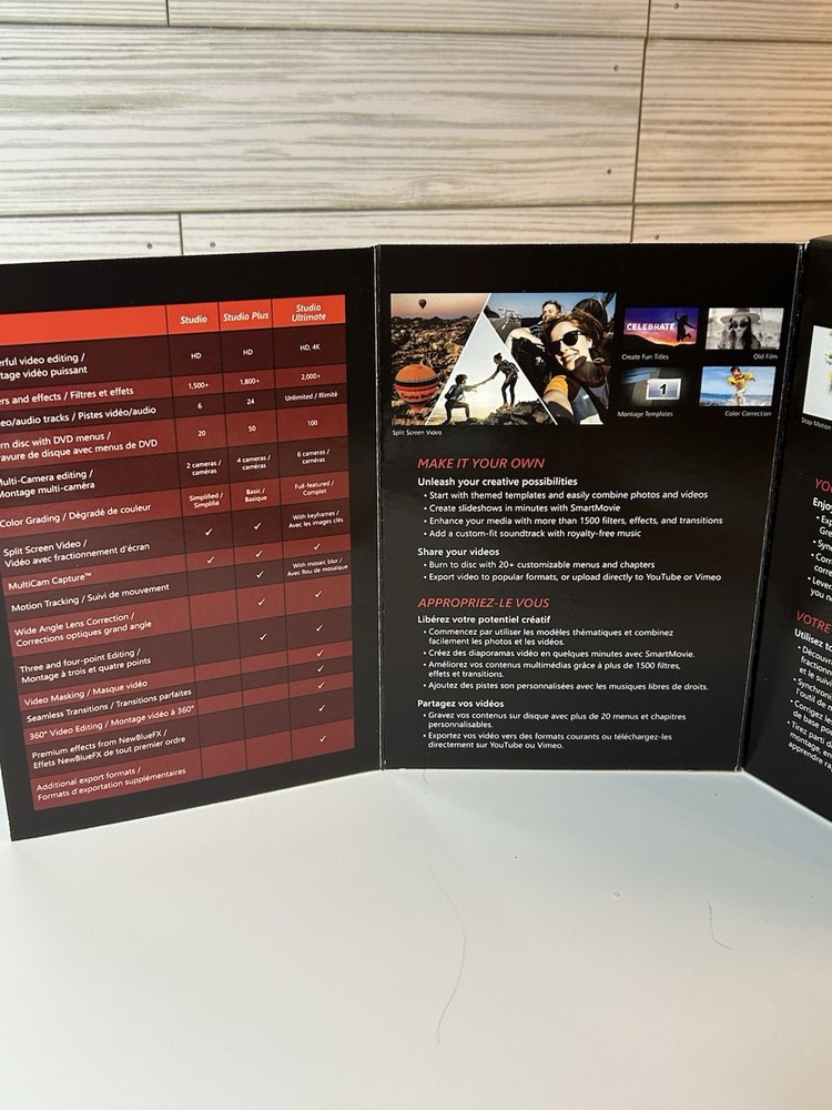Pinnacle Studio 23 Flexible Video Editing Computer Software Brand New & Sealed
