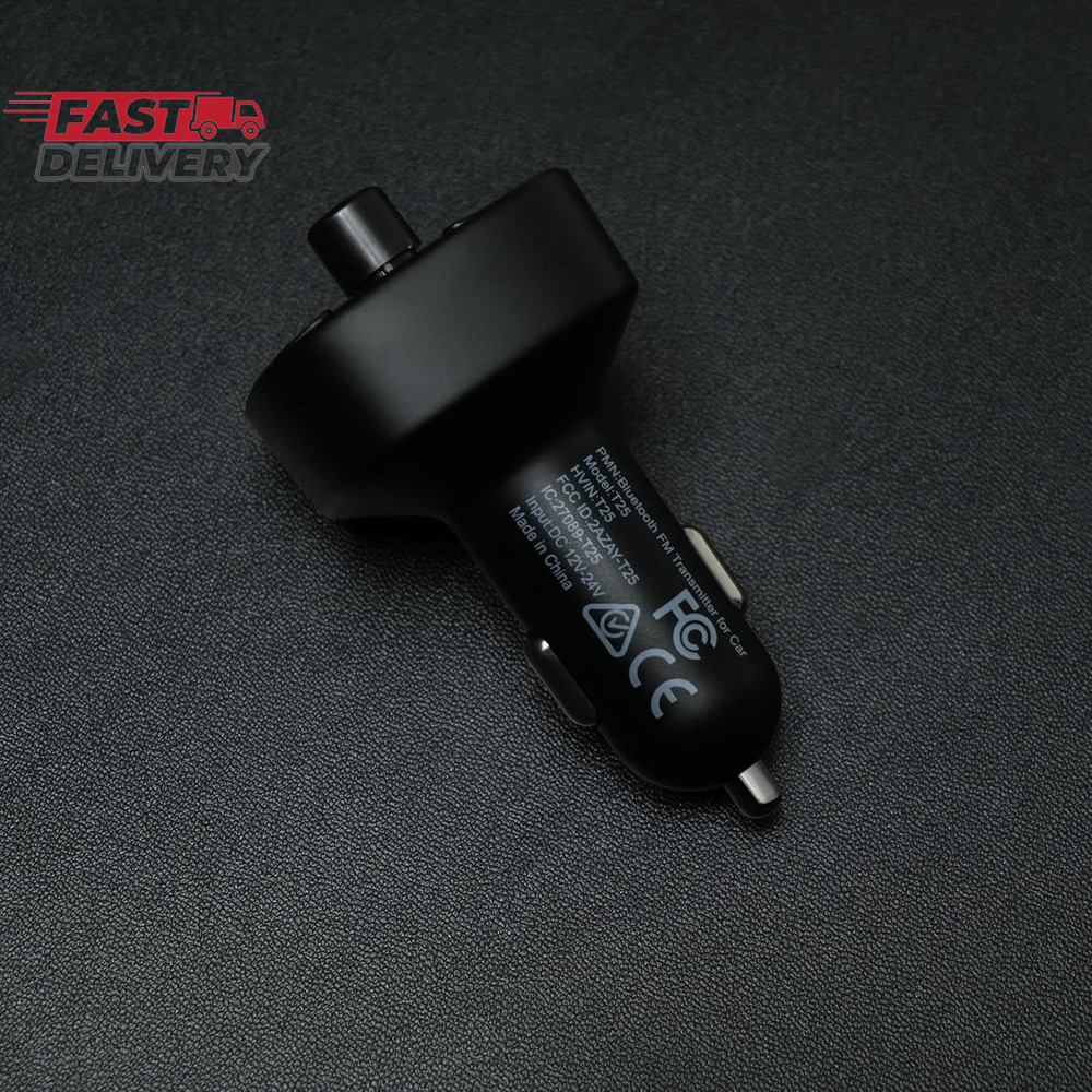 LENCENT FM Transmitter, Bluetooth FM Transmitter Wireless Radio Adapter Car Kit