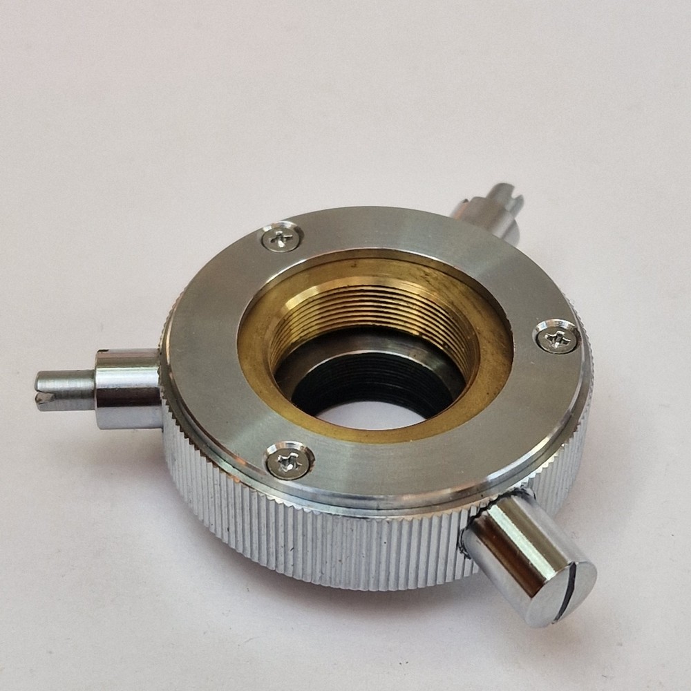 Olympus Microscope Centering Holder For Objective Lens, Excellent Working
