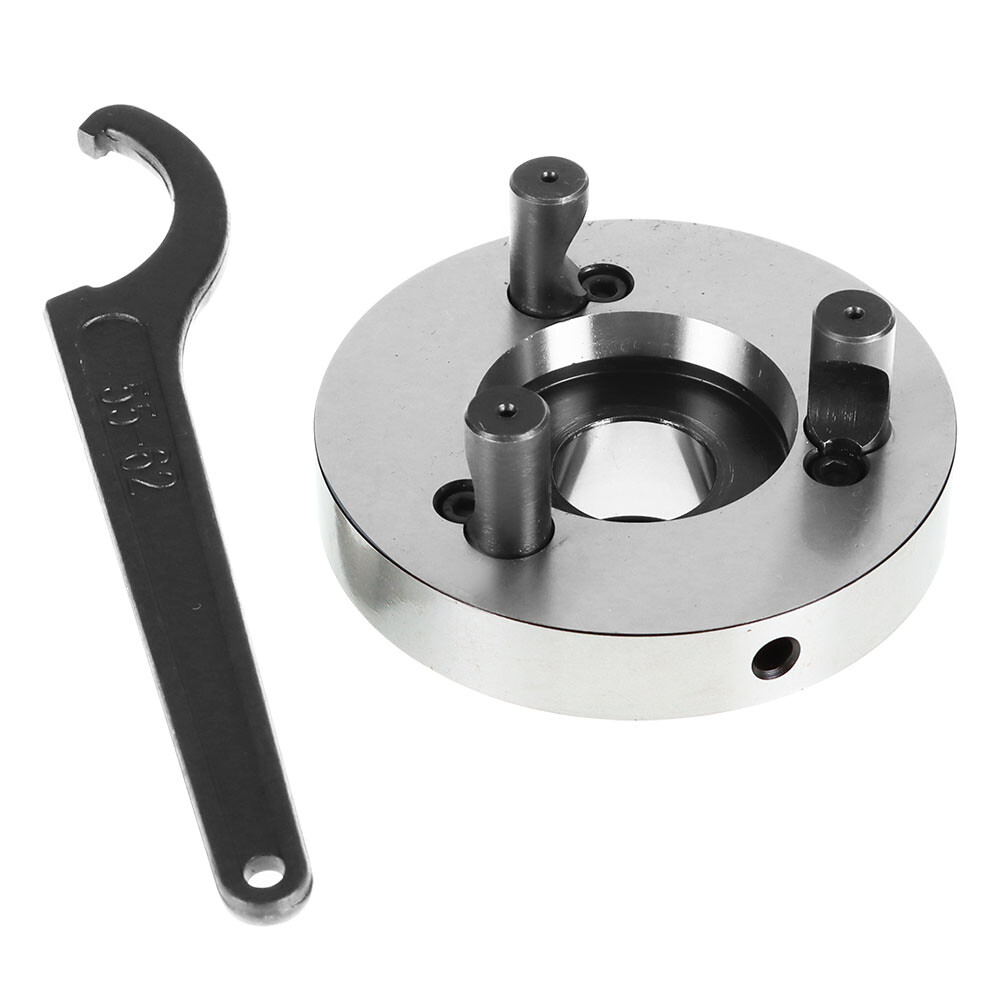 Collet Chuck ER40 125mm Diameter Compact Lathe Tool Stud 5/8" For Milling Lathe