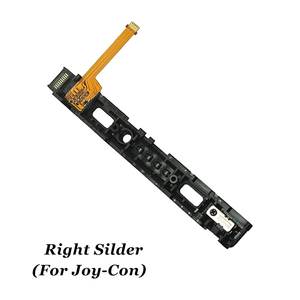 For Nintendo Switch OLED Left & Right Slider Rail Replacement with Flex Cable
