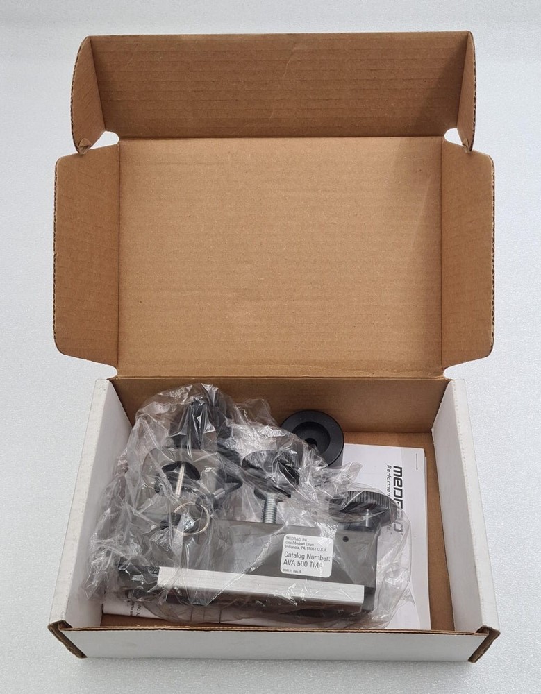 Medrad Avanta AVA 500 TMA 204191 Rev. B Dual Knob Bracket Table Mount Assembly