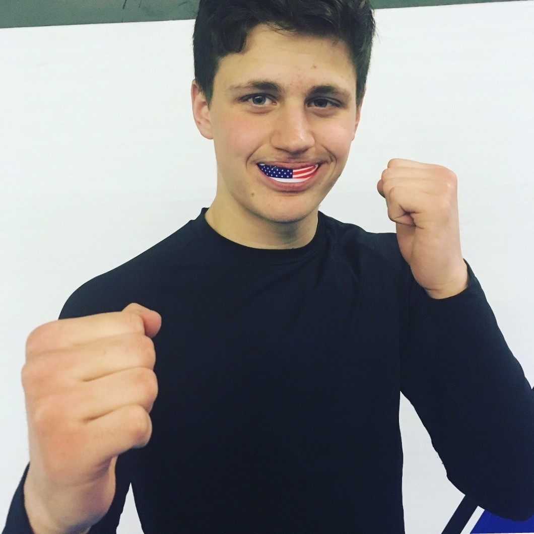 American Flag Mouth Guard - Oral Mart USA Flag Mouth Guard Football, MMA, Boxing