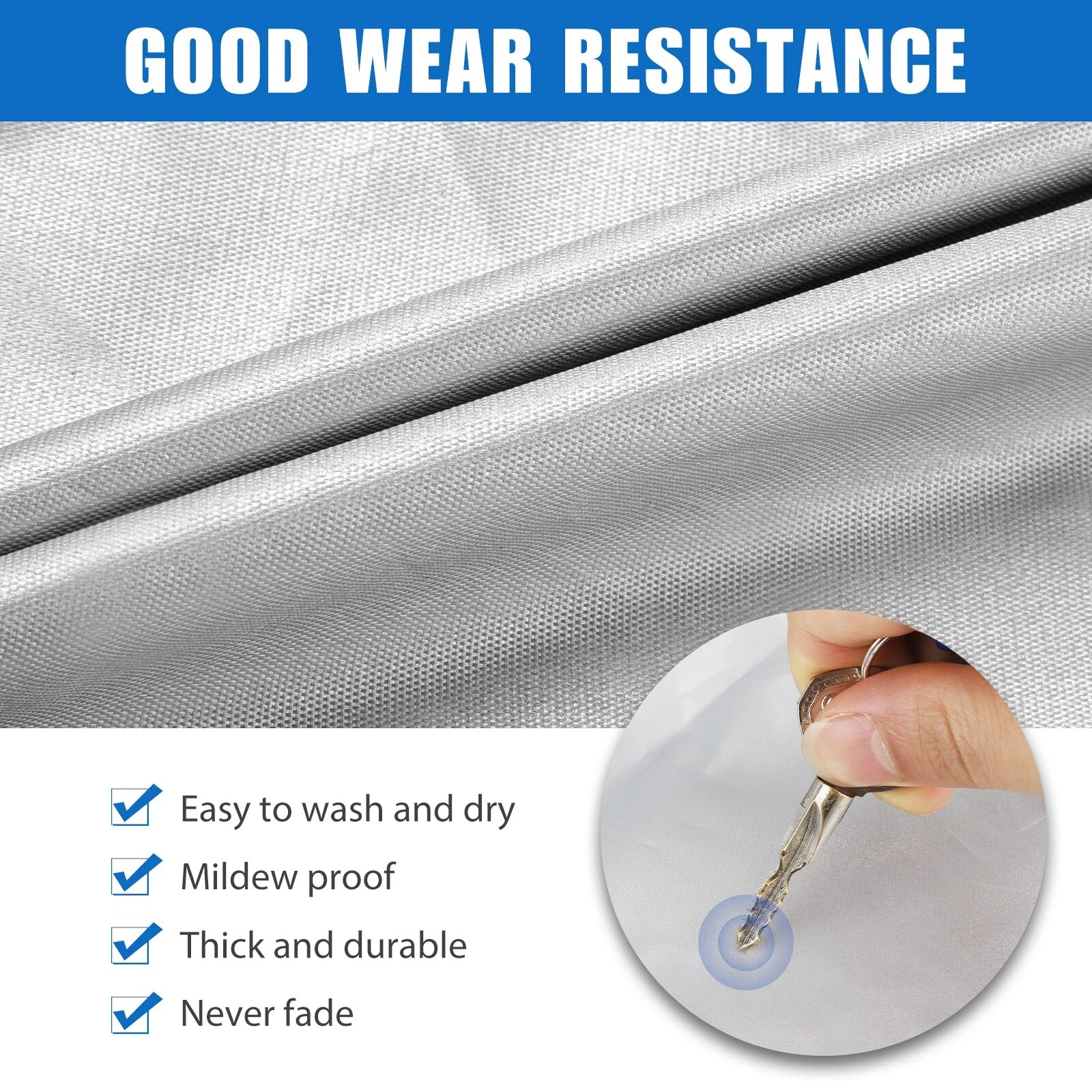 4PCS Tire Covers Waterproof Wheel Tyre RV Trailer Camper Sun Protector 27"-29"