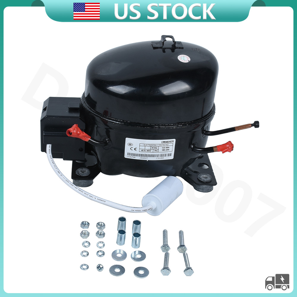 Compressor Assembly R-134A 115V 60Hz For Sub Zero Embraco EMU30HSC 700-6959