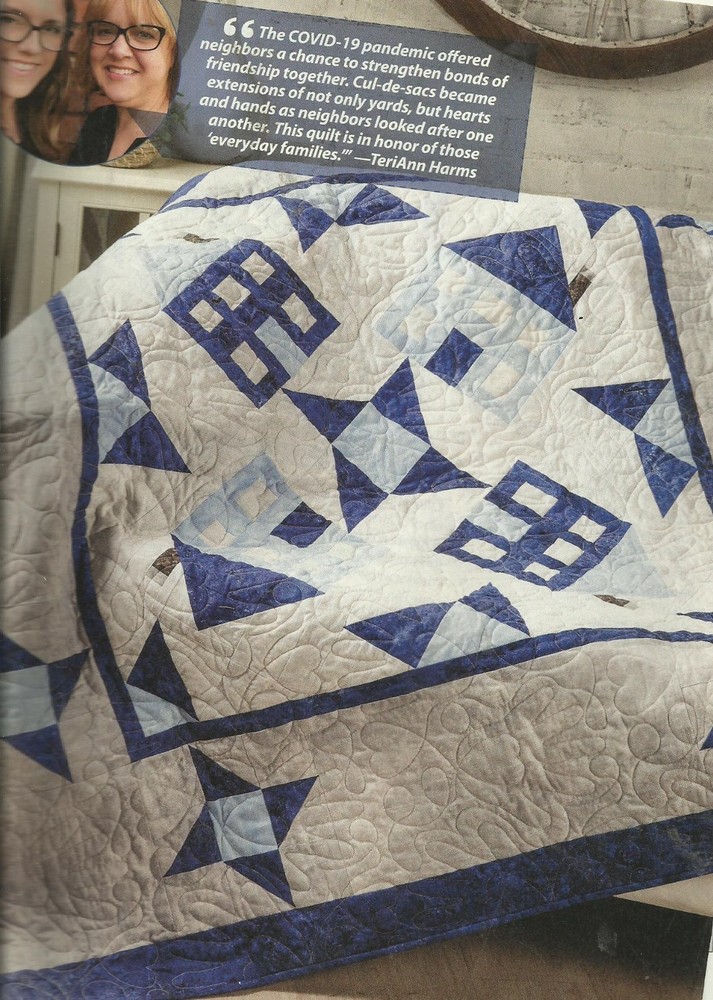 L0587  CUL-DE-SAC  QUILT PATTERN/INSTRUCTIONS