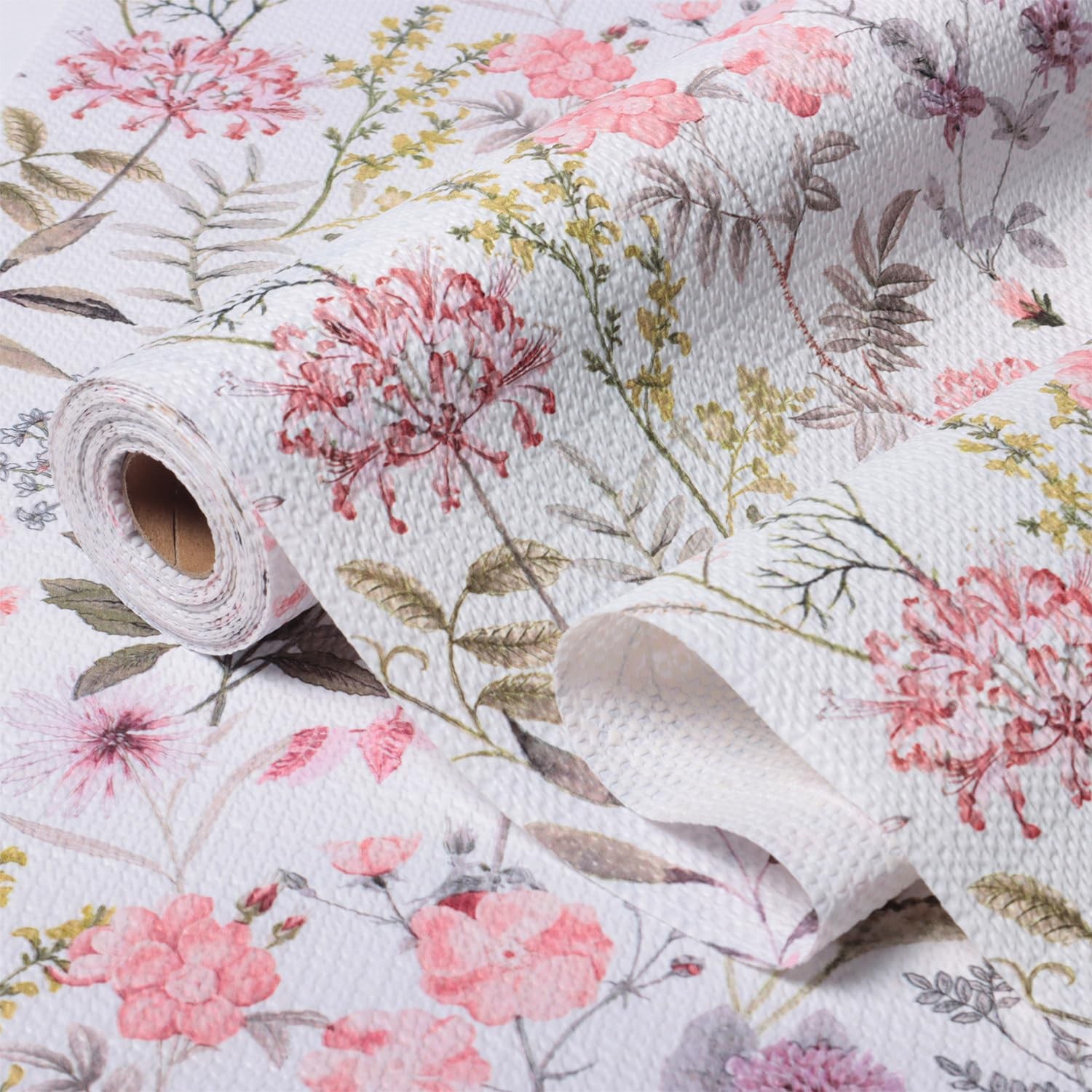 Leaf Floral Shelf Liners Non Adhesive and Strong Non-Slip Shelf and Drawer Li...