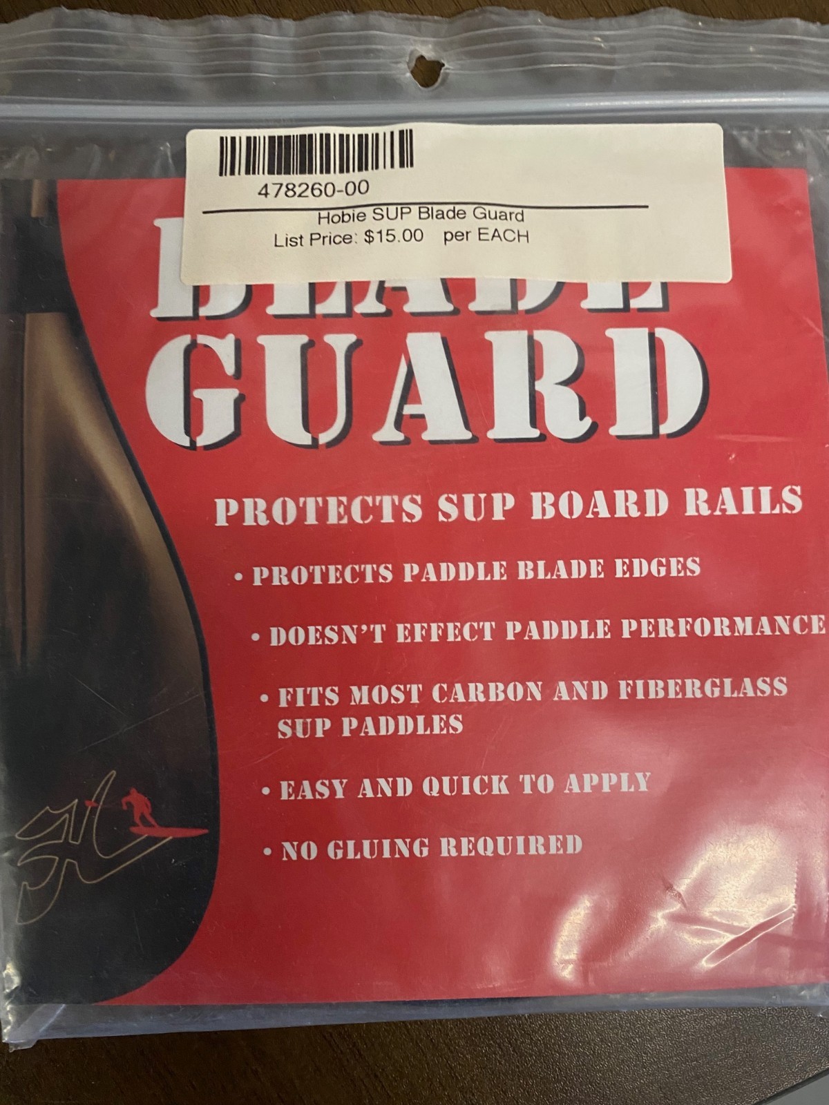 HOBIE BLADE GUARD SUP PADDLE Part# 478260-00