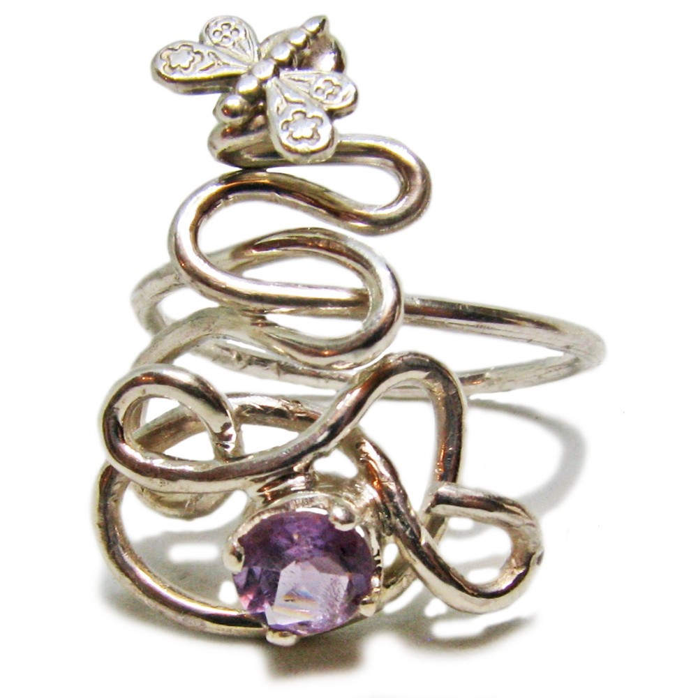 Unique Sterling Silver Hand Crafted Upcycled Flexi-Ring By SoniaMcD