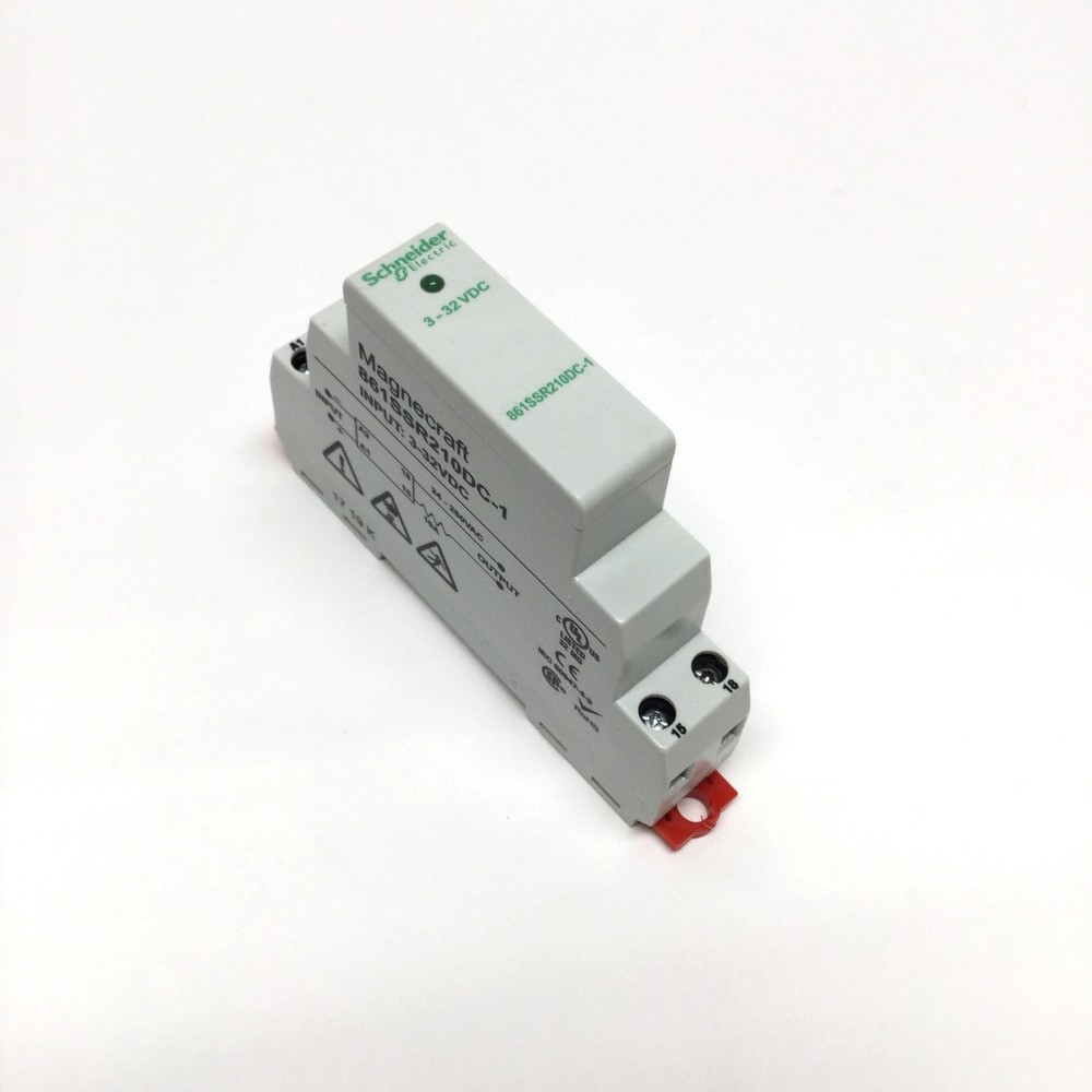 Schneider Magnecraft 861SSR210DC-1 Solid State Relay, 3-32VDC Input, 280VAC 10A
